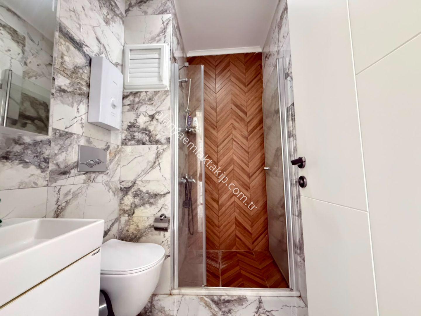 ALANYA KESTEL’DE DENİZE 100 METRE KİRALIK 1+1 EŞYALI DAİRE