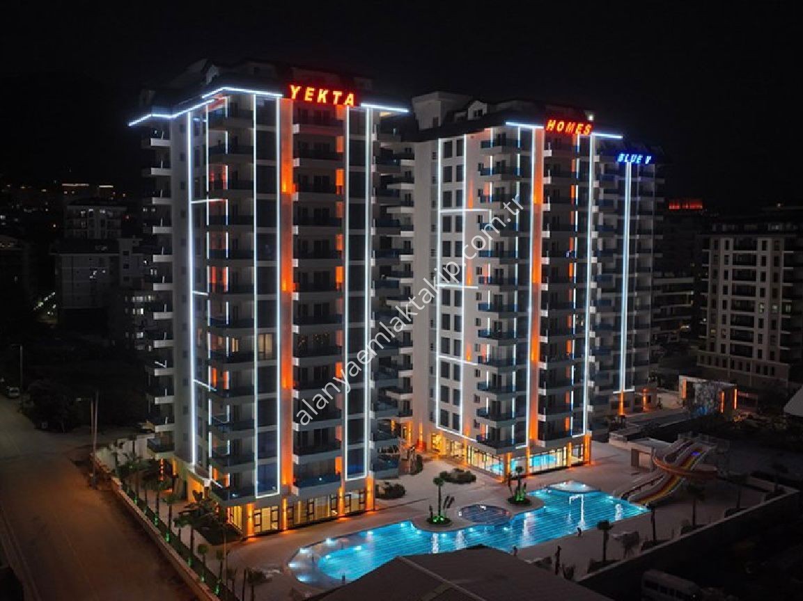 ALANYA MAHMUTLARDA LÜKS RESİDENCE’DE ACİL SATILIK 2+1 DAİRE