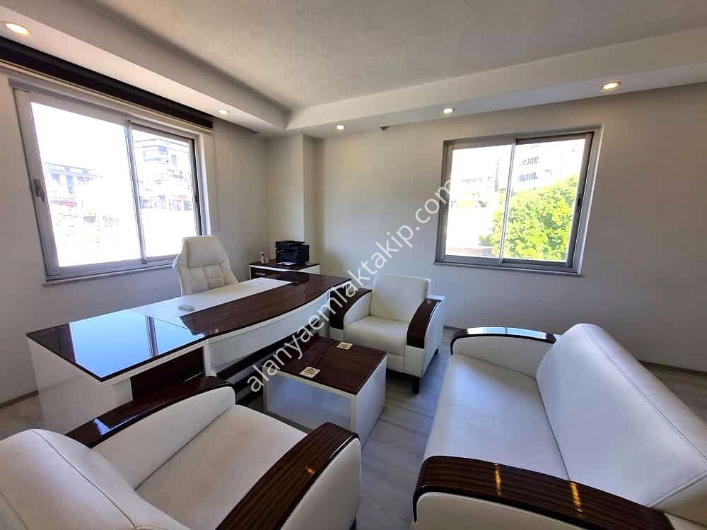 ALANYA BÜYÜKHASBAHÇE MAHALLESİ’NDE KİRALIK MOBİLYALI OFİS